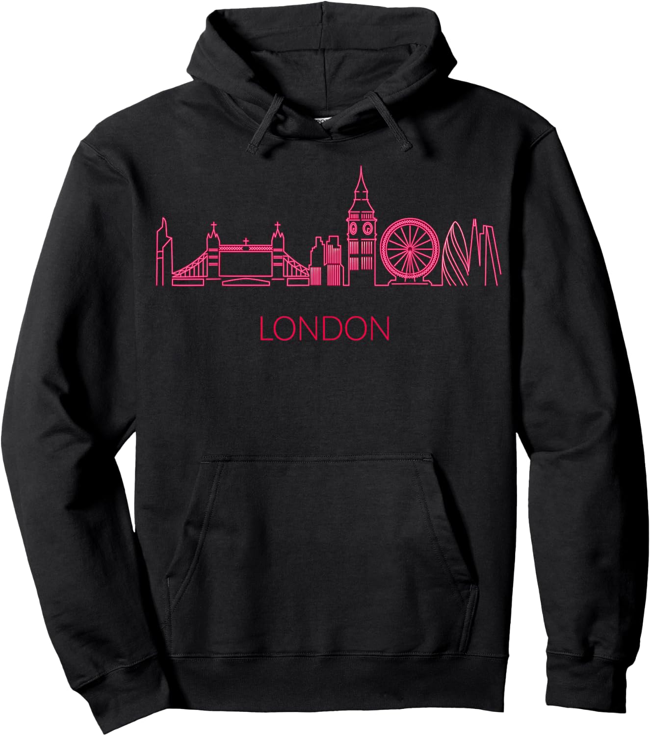 UK England London | Great Britain Tourist Souvenir Hoodie - Hoodie | Black