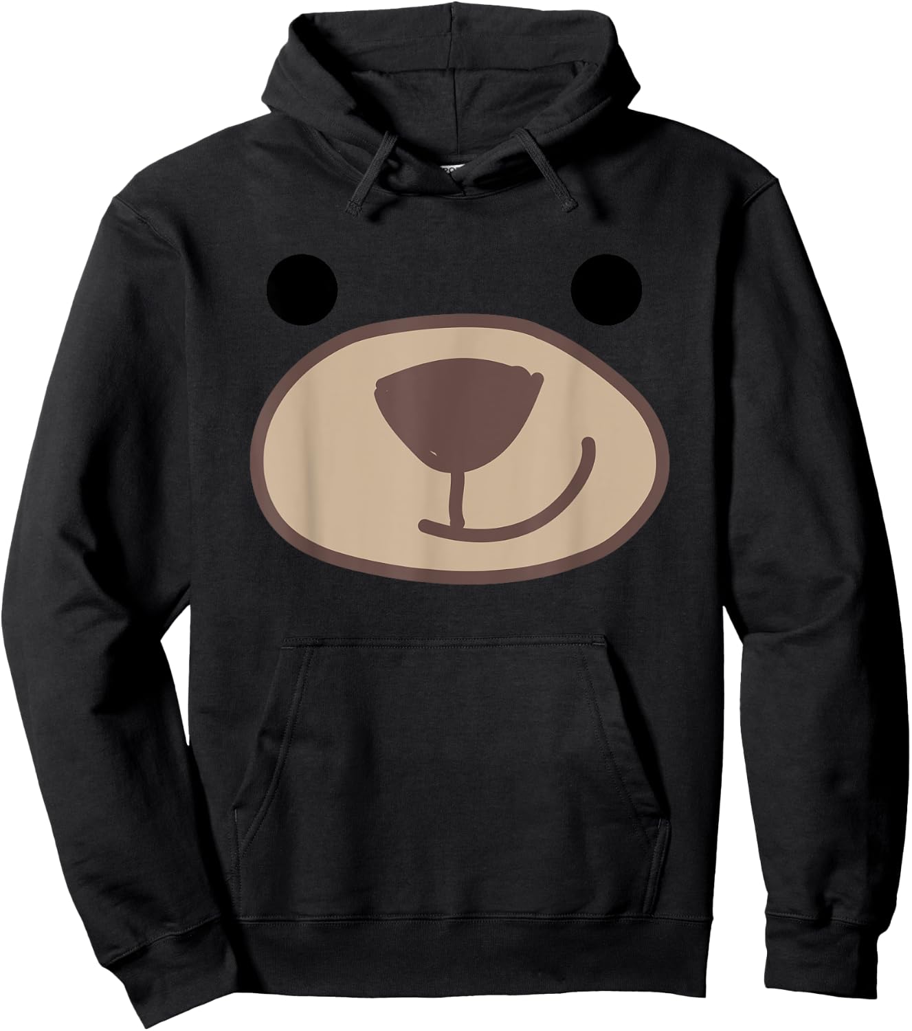Halloween Cute Grizzly Bear Animal Costume Hoodie - Hoodie | Black