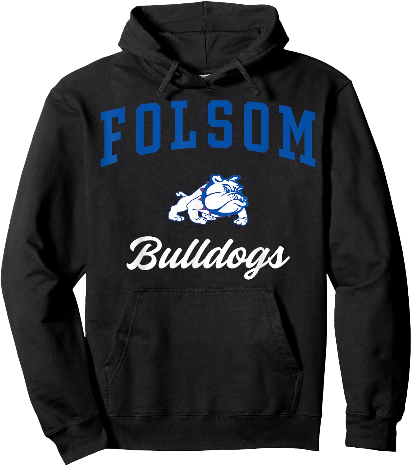 Folsom High School Bulldogs C3 Hoodie - Hoodie | Black