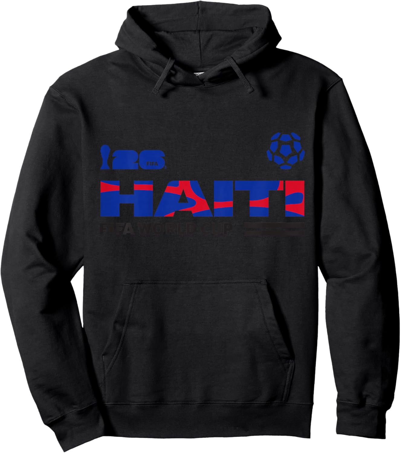 Kids FIFA World CUP26 Qualifier Haiti Hoodie - Hoodie | Black