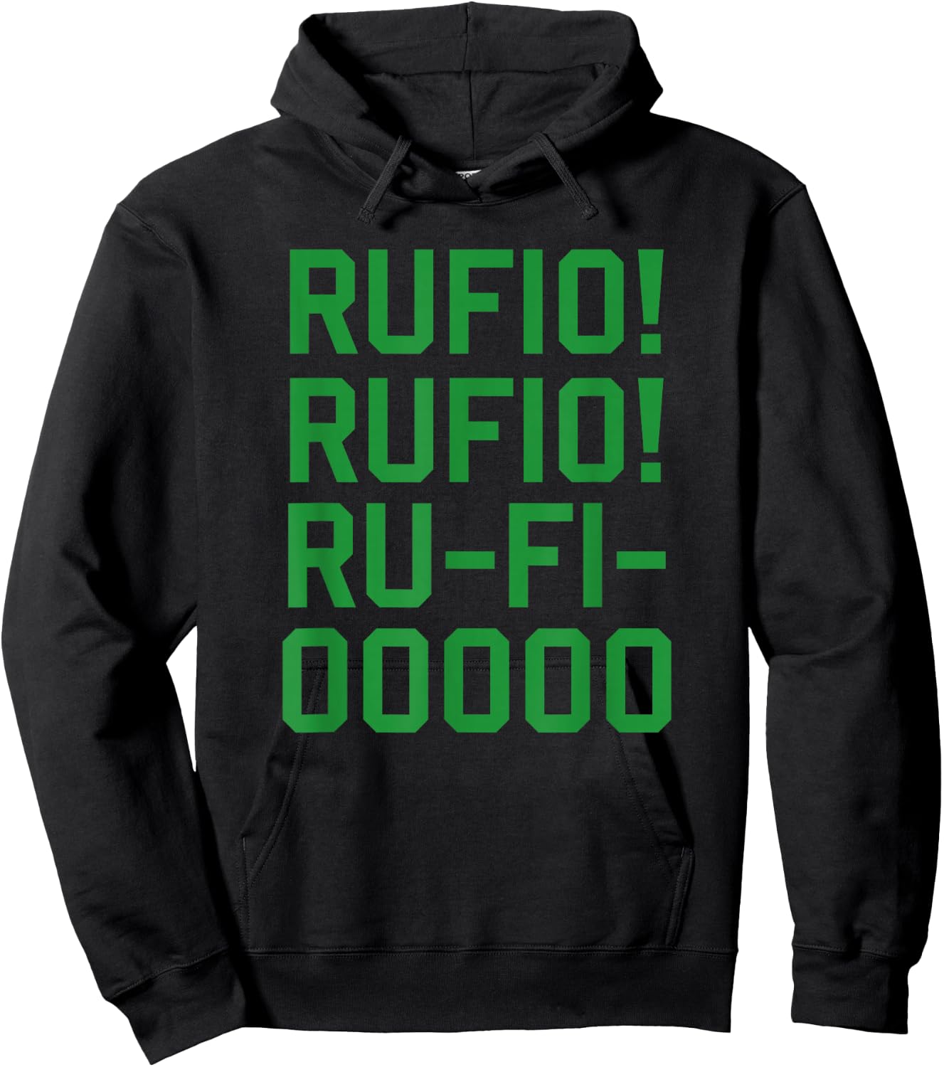 Rufio Ru Fi Ooooo Hoodie - Hoodie | Black