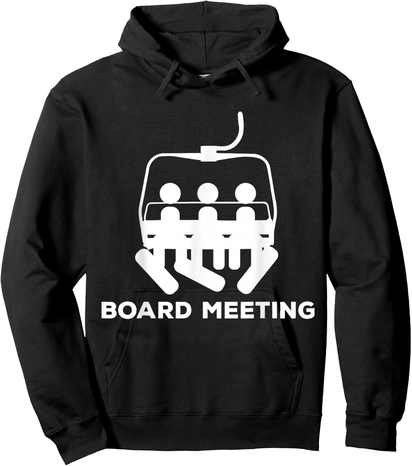 Snowboard Meeting Gift - Snowboarding Holiday Skiing Hoodie - Hoodie | Black