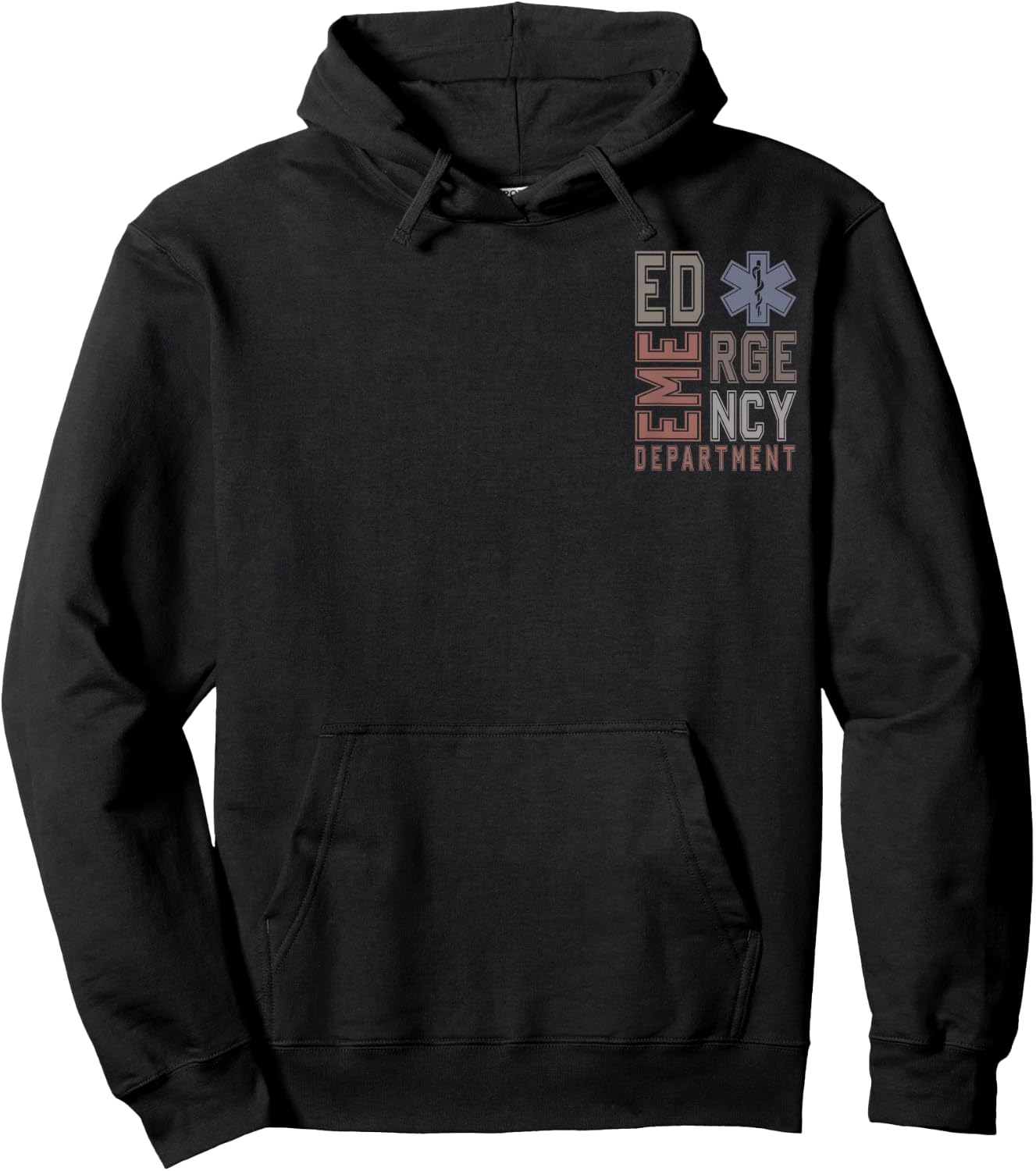 Emergency Department Emergency Room Healthcare Hoodie - Hoodie | Black