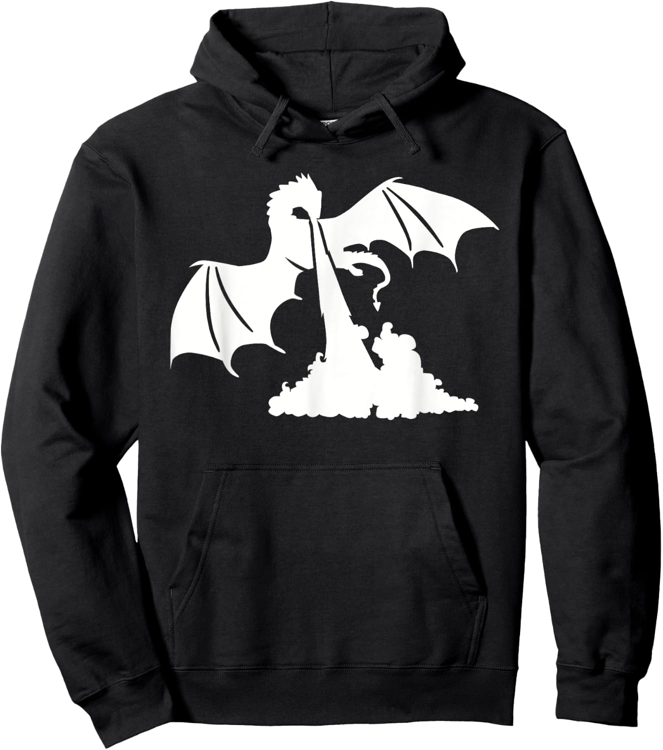 Dragon breath fire Hoodie - Hoodie | Black