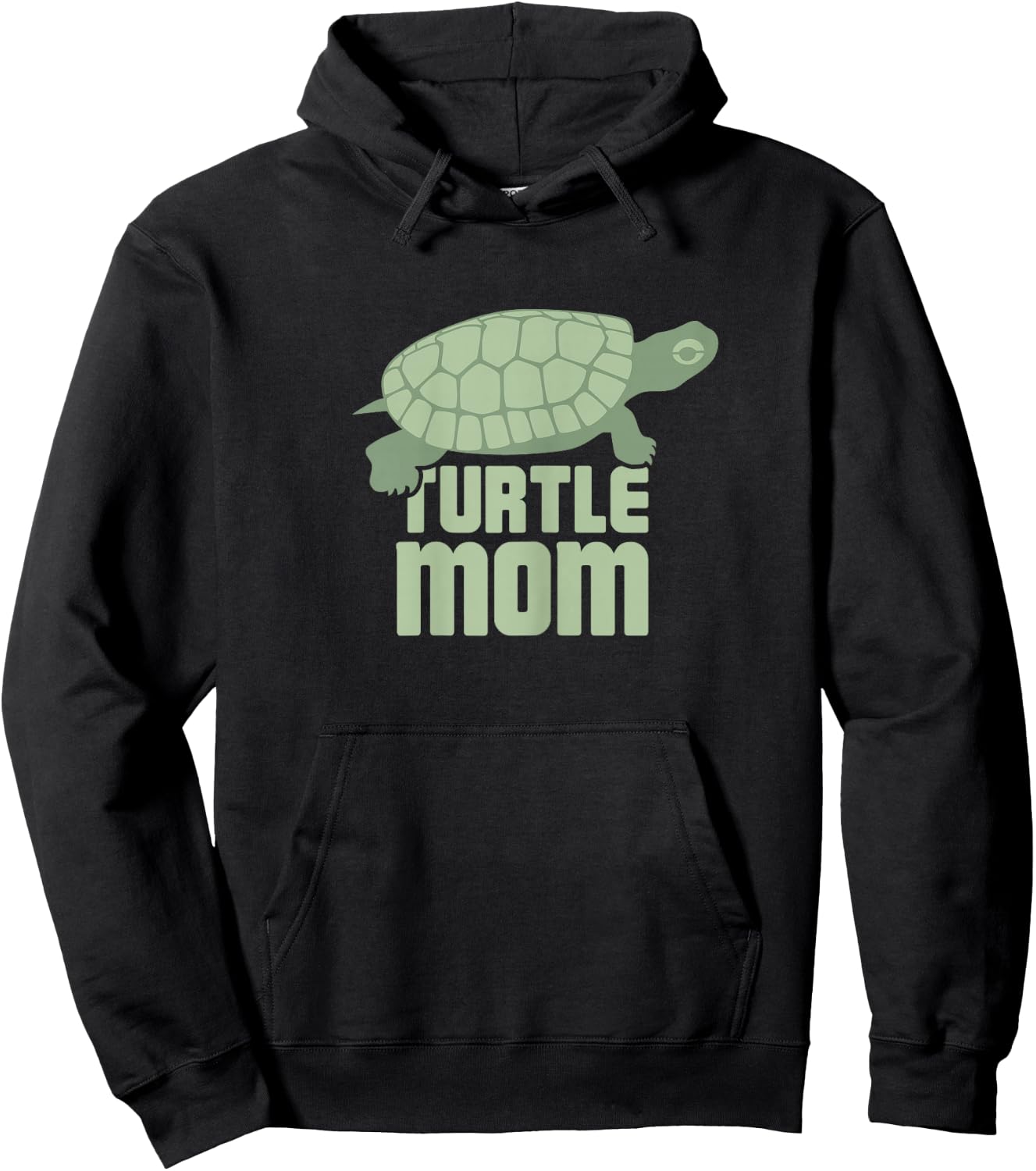 Pet Turtle / Cool Turtle Lover Reptile Gift - Mom Hoodie - Hoodie | Black