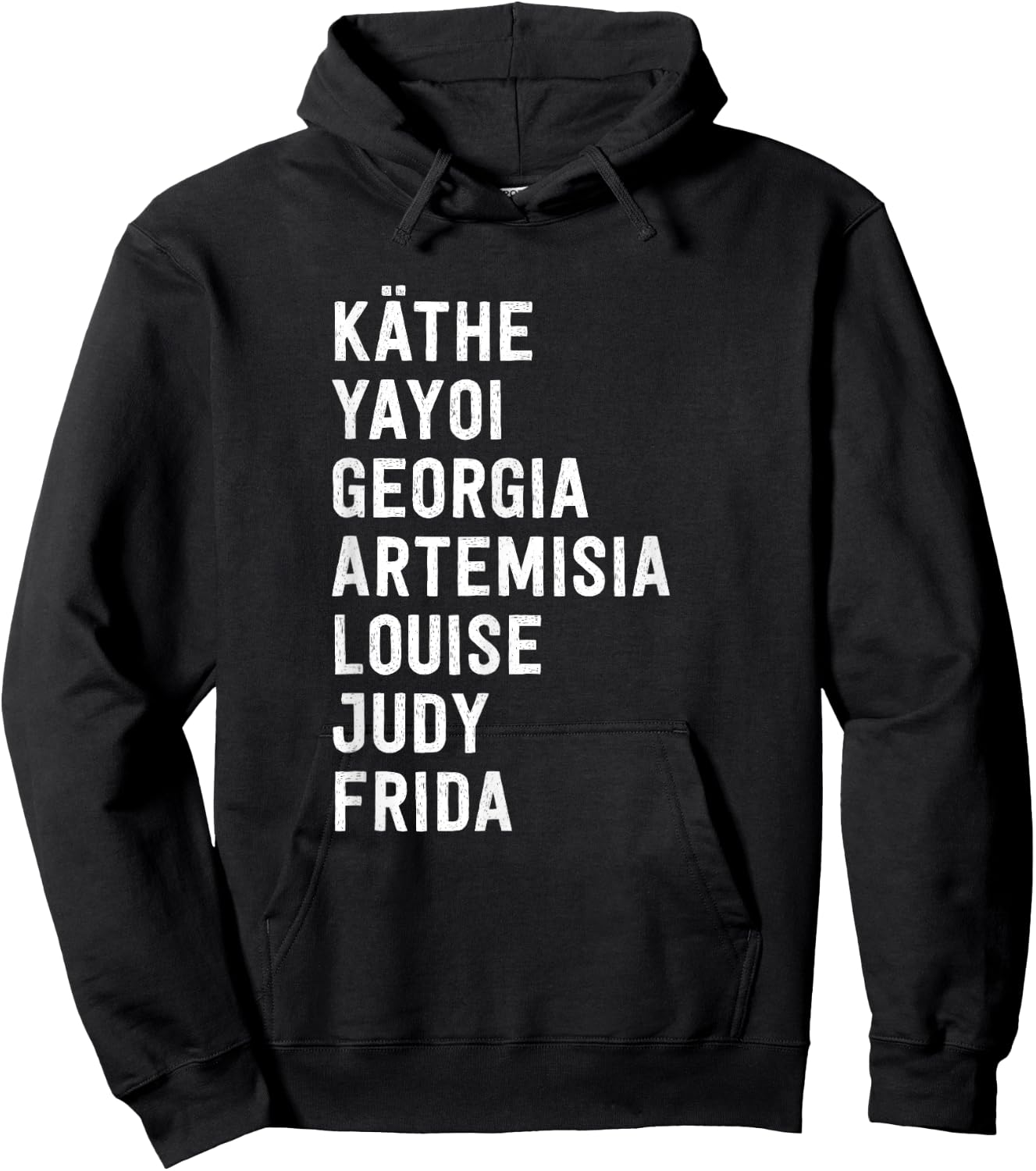 Famous Women Artists Feminism Art History Hoodie - Hoodie | Black