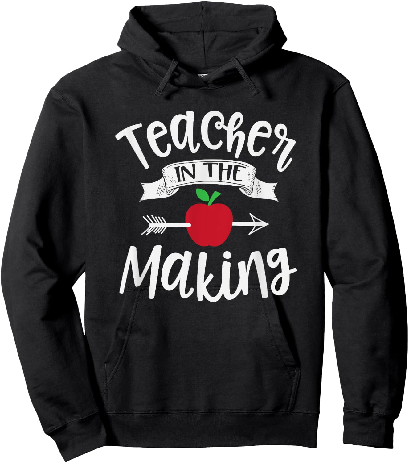 Teacher In The Making Training Student Educator School Funny Men Women Kids Hoodie - Hoodie | Black
