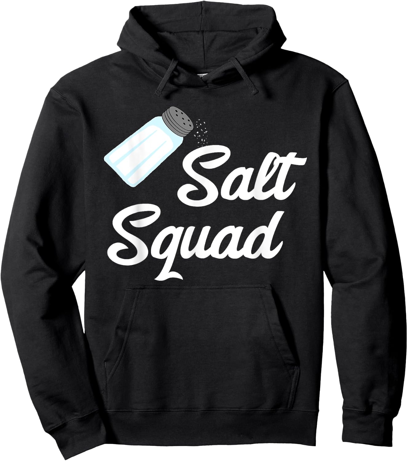Salt Squad Glass Shaker Flavor Matching Group Costume Hoodie - Hoodie | Black
