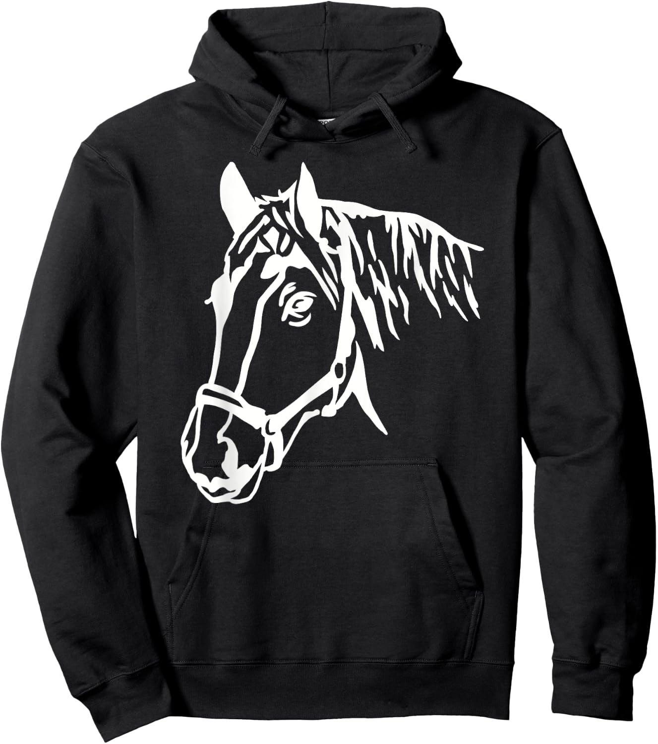 Horse head Hoodie - Hoodie | Black