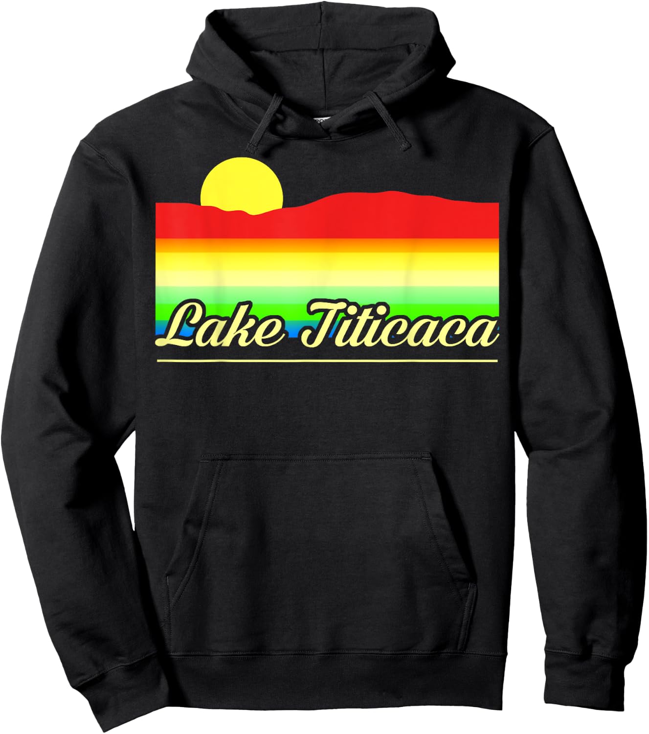 Lake Titicaca Funny Hoodie - Hoodie | Black