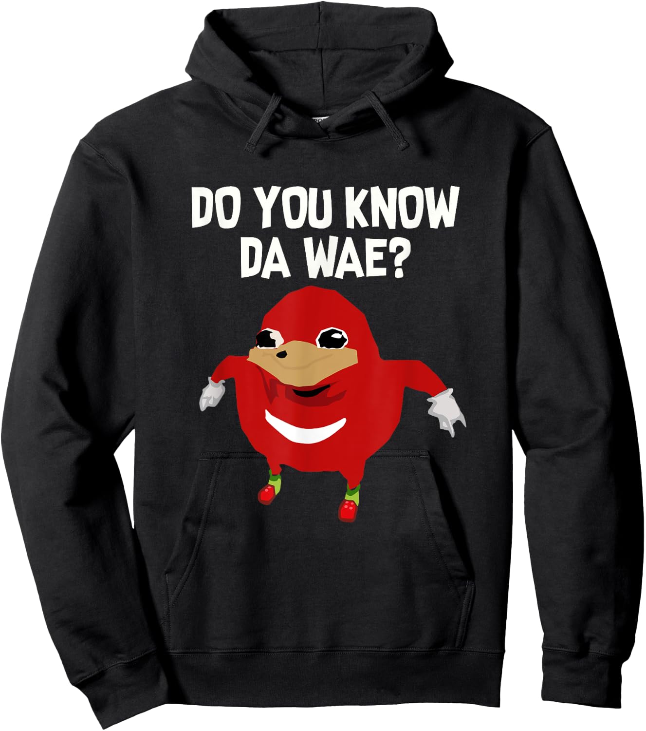 Do You Know Da Wae Funny Uganda Knuckle Hoodie - Hoodie | Black