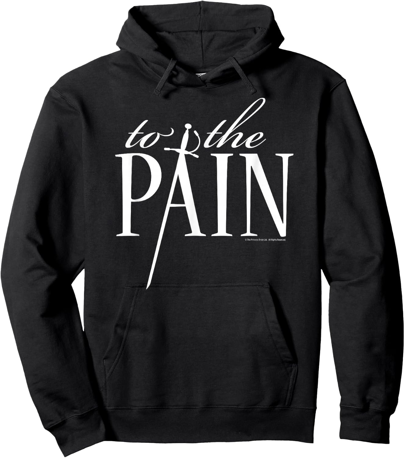Princess Bride to The Pain Hoodie - Hoodie | Black