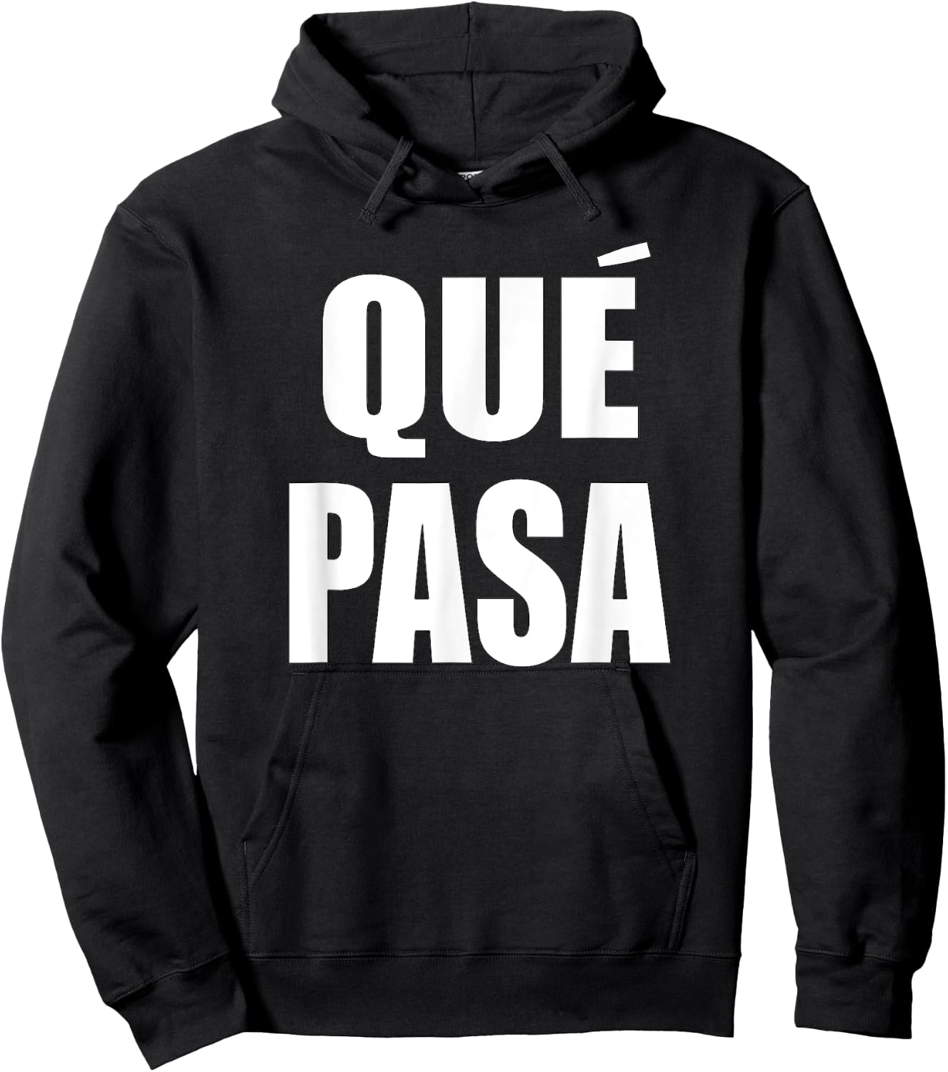 Que Pasa T Shirt Hoodie - Hoodie | Black