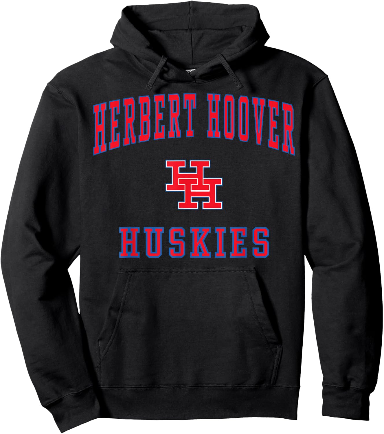Herbert Hoover High School Huskies C1 Hoodie - Hoodie | Black
