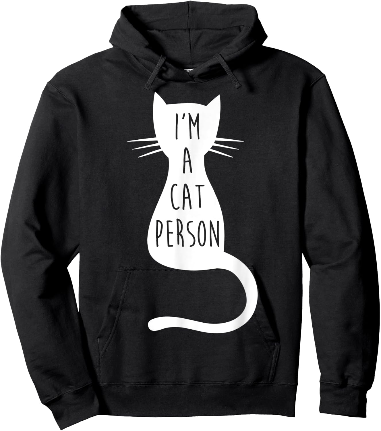 Cat Shirts - Funny Cat Shirt I'm A Cat Person Hoodie - Hoodie | Black