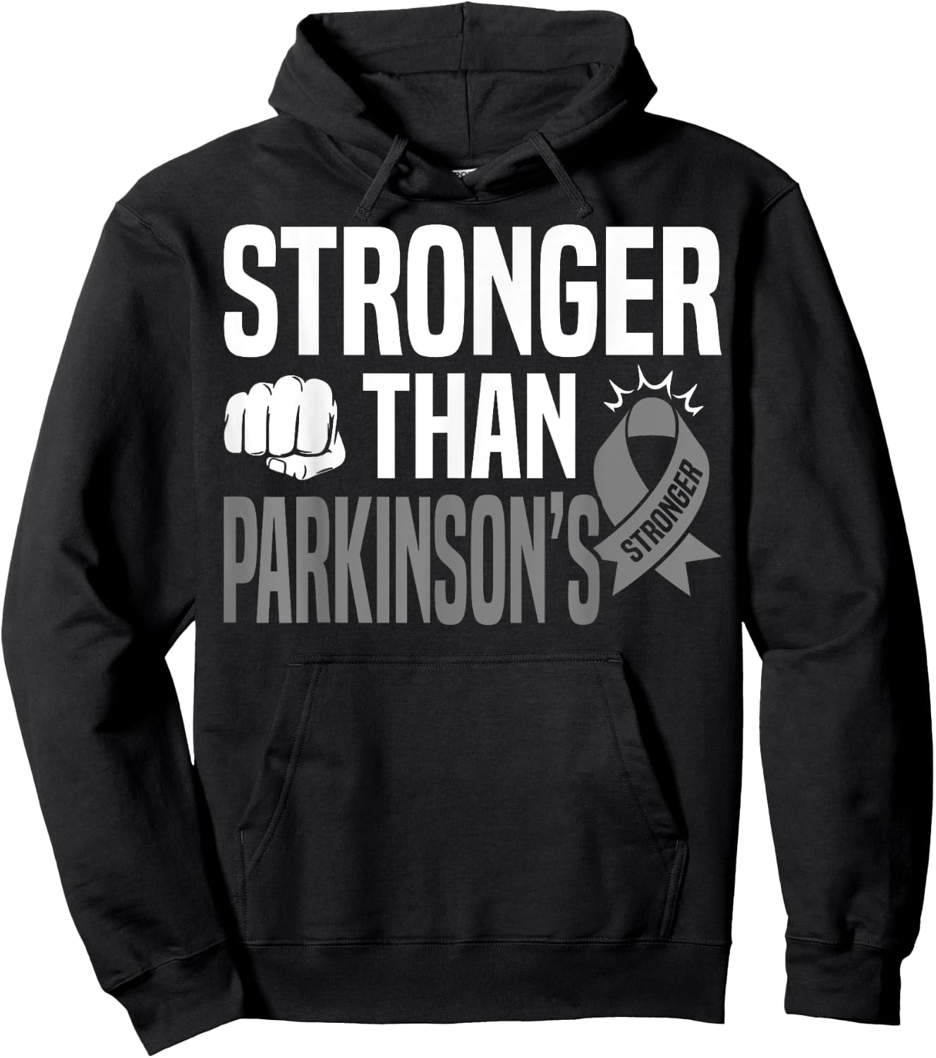 PD - Parkinson Disease Awareness T Shirt Hoodie - Hoodie | Black
