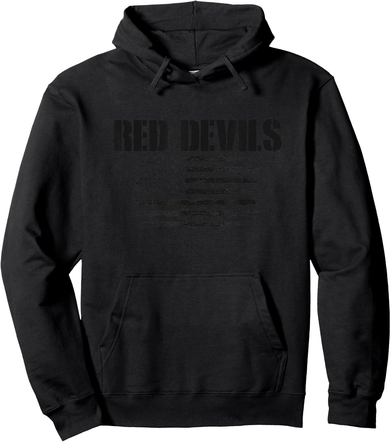 Ravenswood Red Devils USA Flag Pride Hoodie - Hoodie | Black