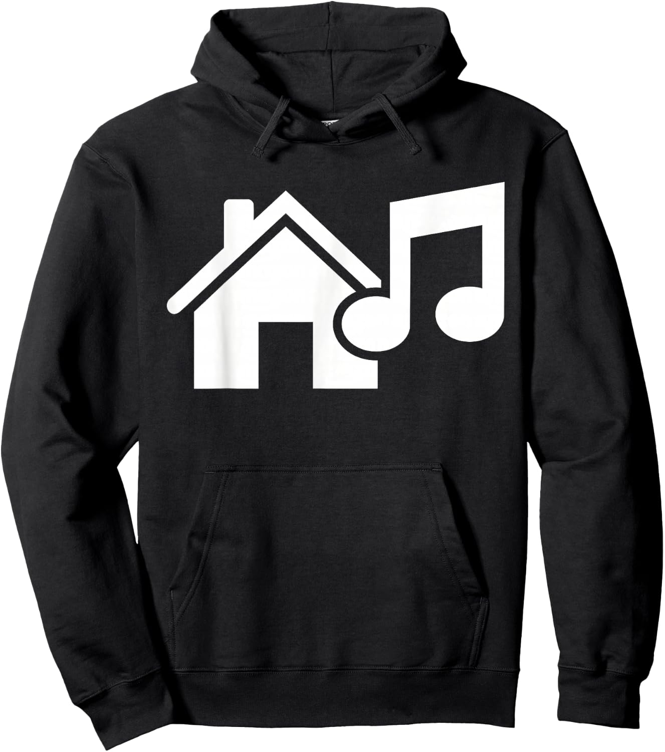 House Music Hoodie - Hoodie | Black
