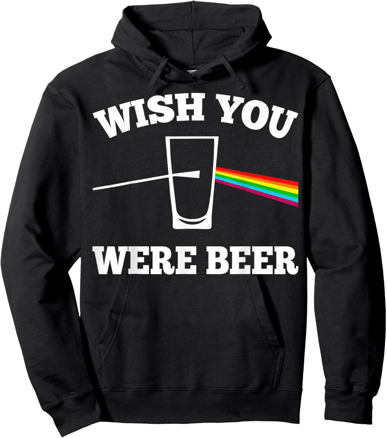 Wish You Were Beer Hoodie - Hoodie | Black