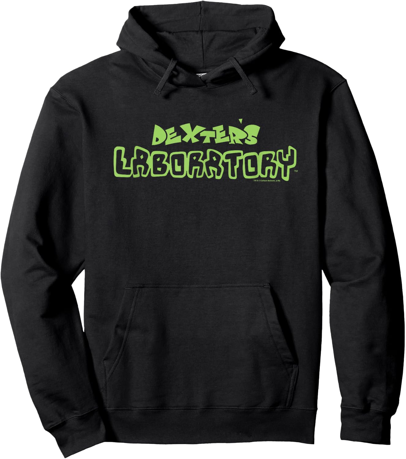 Dexter's Laboratory Dexter'S Logo Hoodie - Hoodie | Black