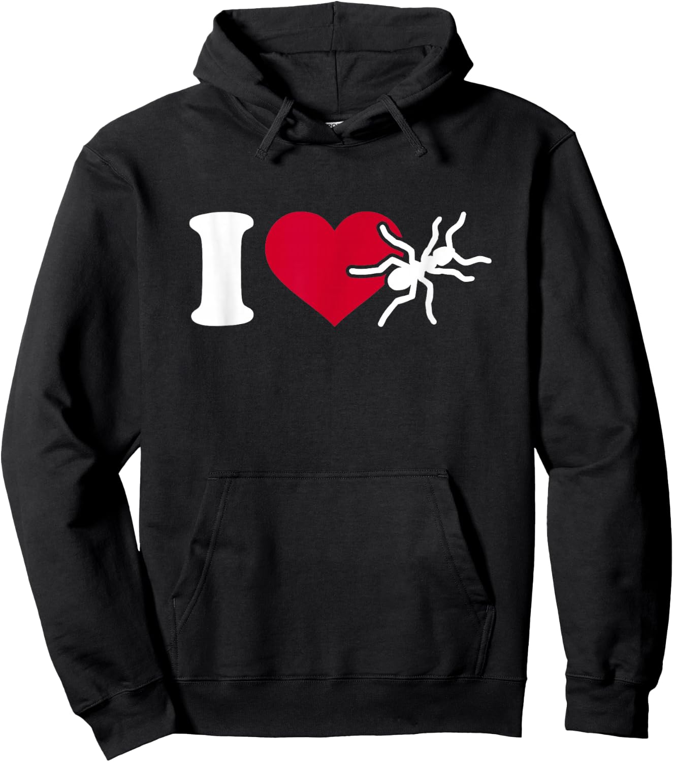I love ants Hoodie - Hoodie | Black