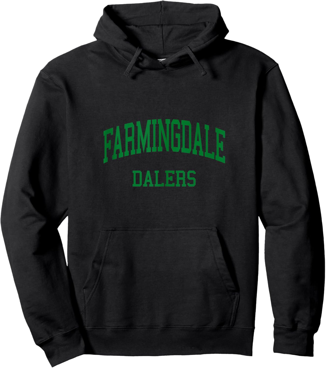 Farmingdale High School HS Farmingdale NY Retro Hoodie - Hoodie | Black