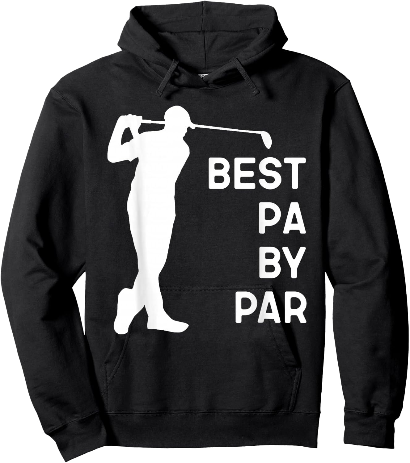 Best Pa By Par Golf Gift Father's Day Christmas Hoodie - Hoodie | Black