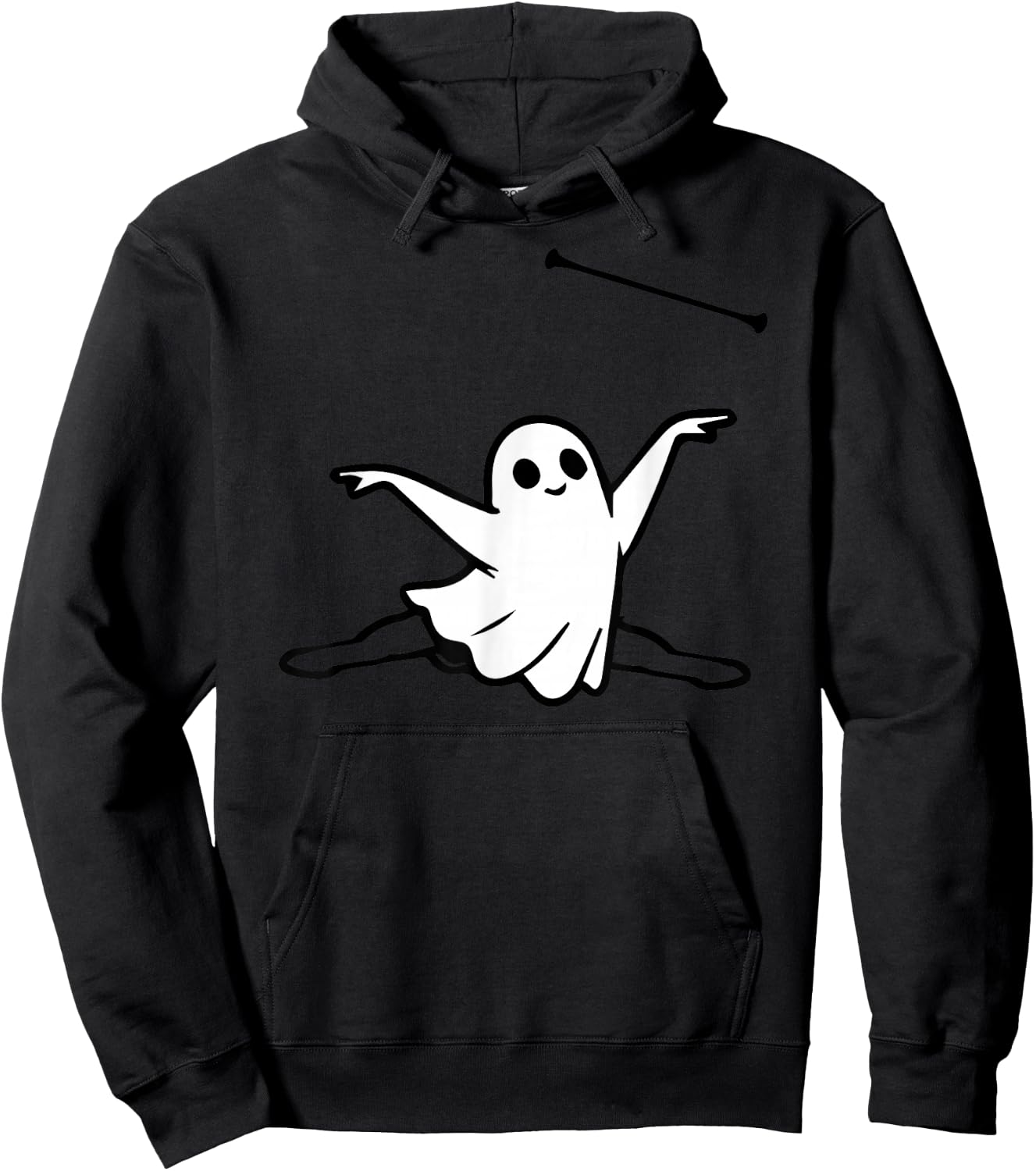ghost Baton Twirler halloween Hoodie - Hoodie | Black