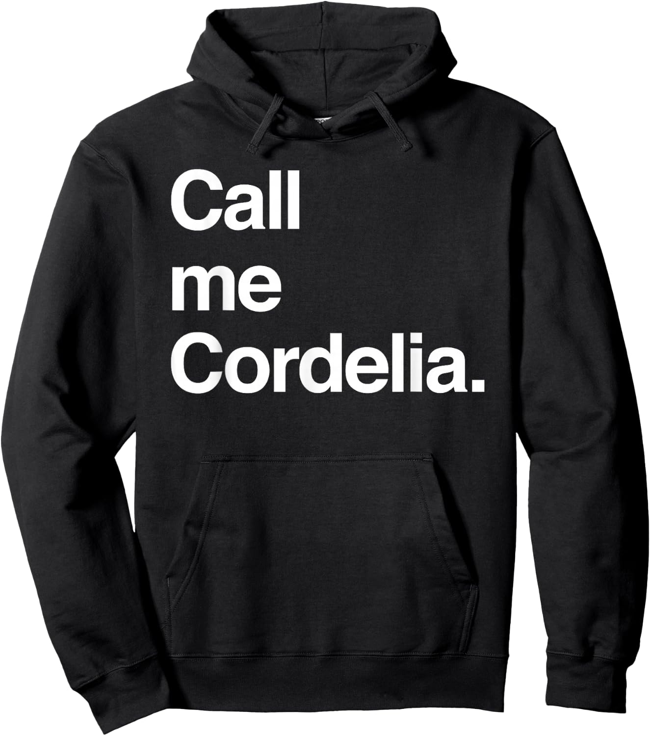 Anne of Green Gables (Call me Cordelia.) Hoodie - Hoodie | Black