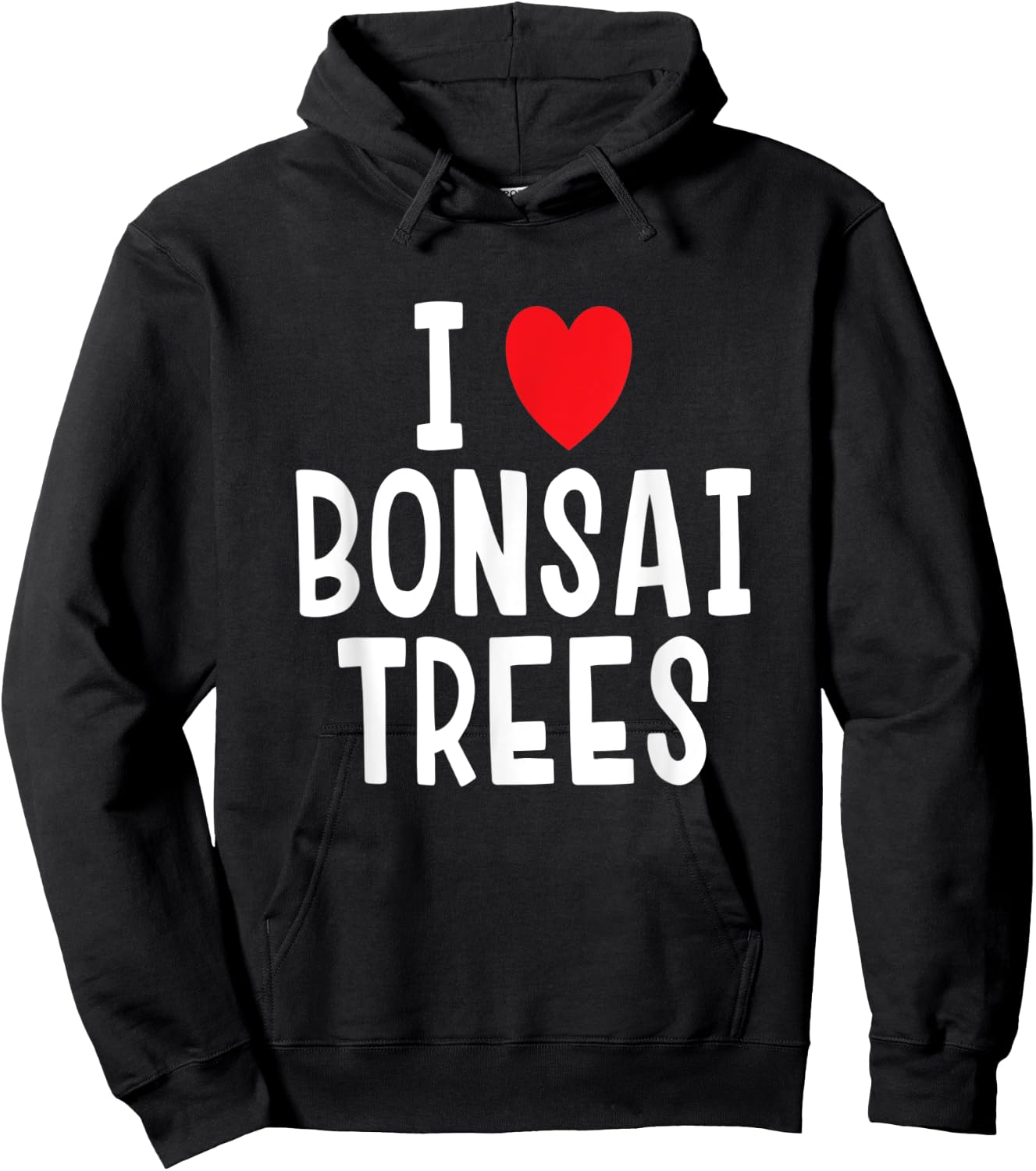 I Love Bonsai Trees Hoodie - Hoodie | Black