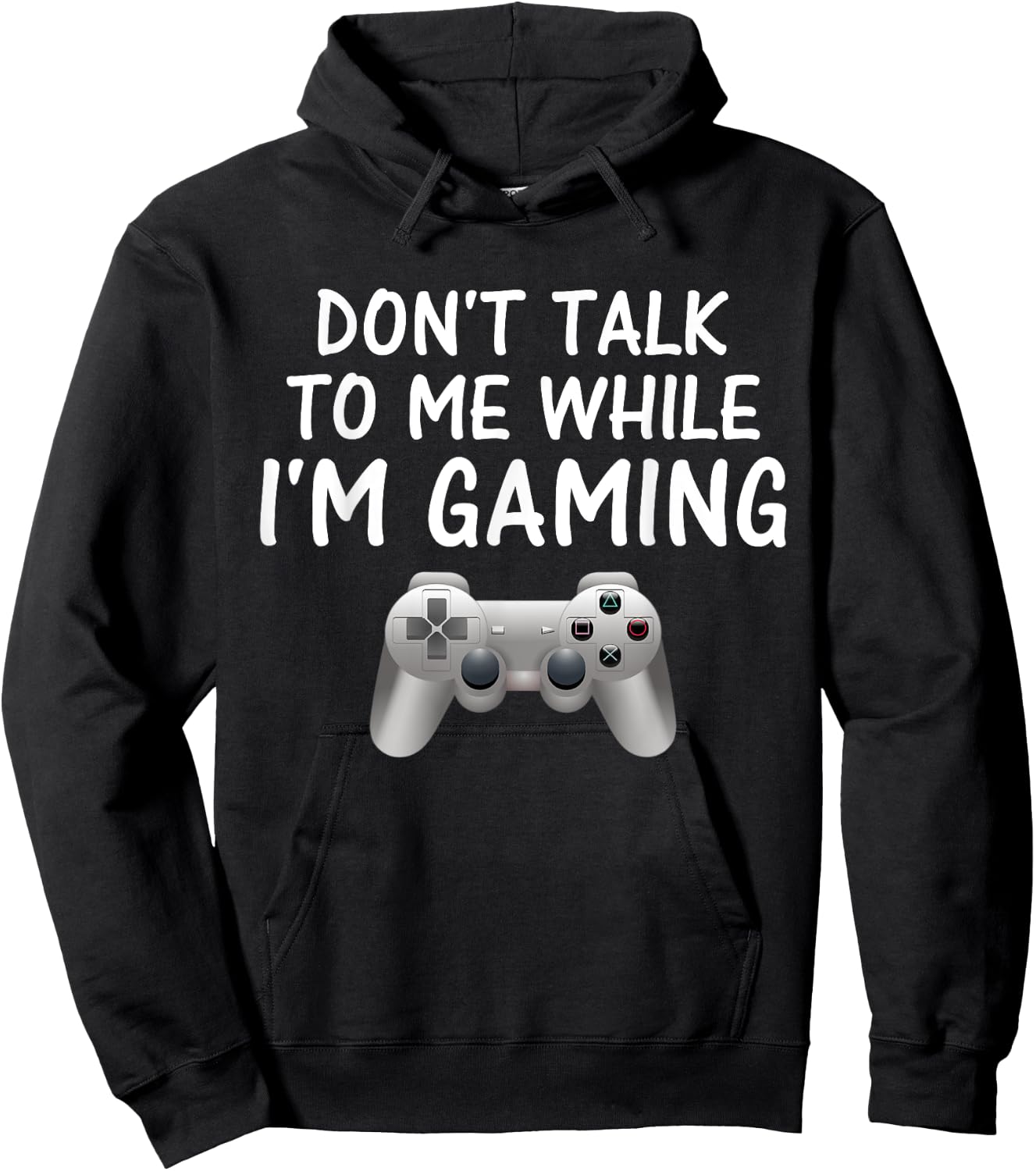 Don't Talk to Me While I'm Gaming Video Games Hoodie - Hoodie | Black