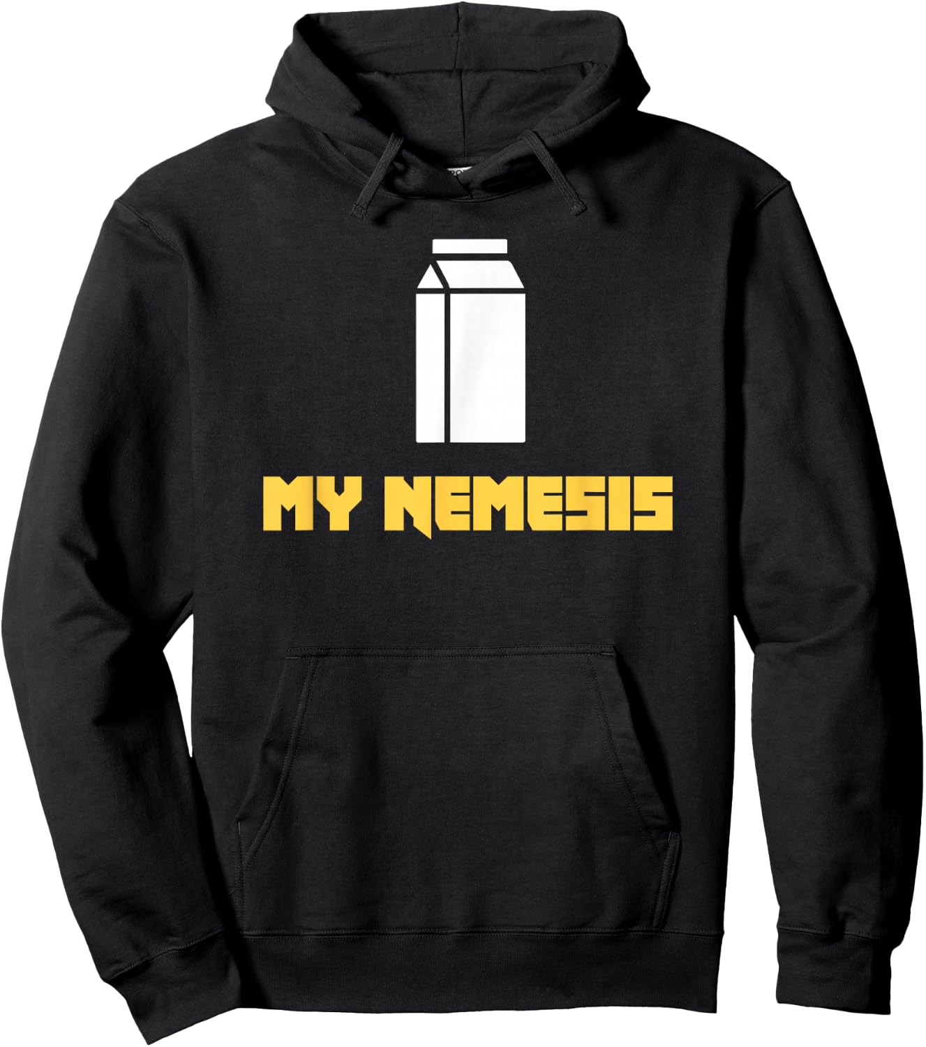 Funny Gift - Nemesis Lactose Intolerant Hoodie - Hoodie | Black