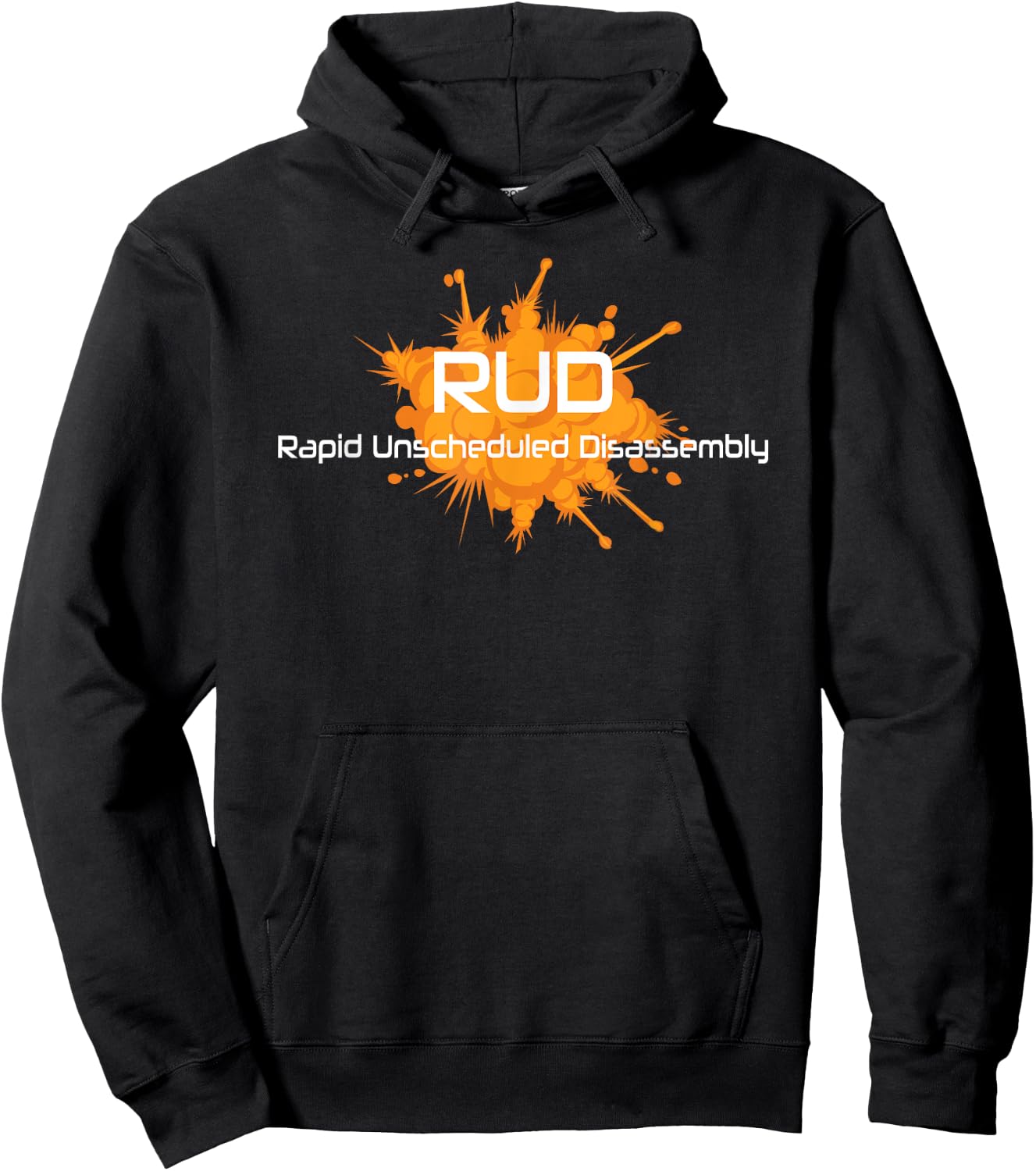 RUD Rapid Unscheduled Disassembly - Space Explosion Hoodie - Hoodie | Black