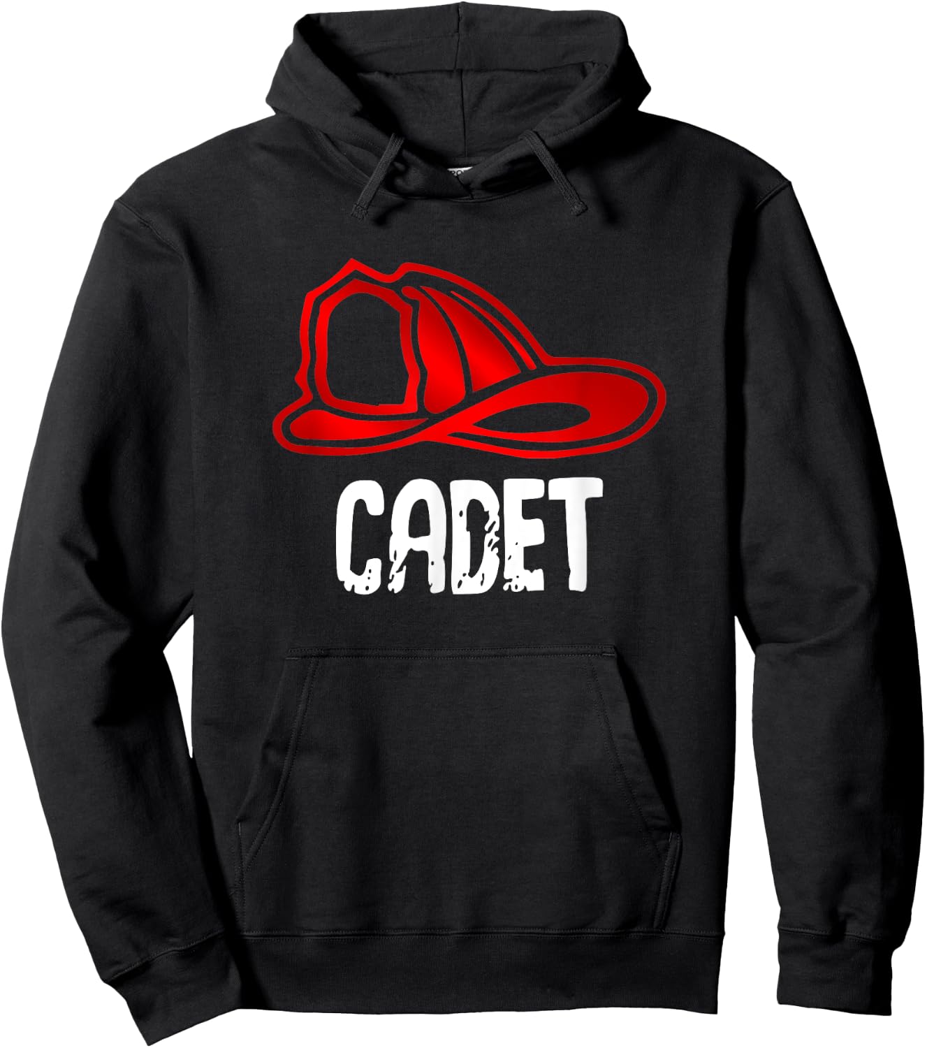 Cadet Firefighter Gift Shirt - Fire Company Hoodie - Hoodie | Black