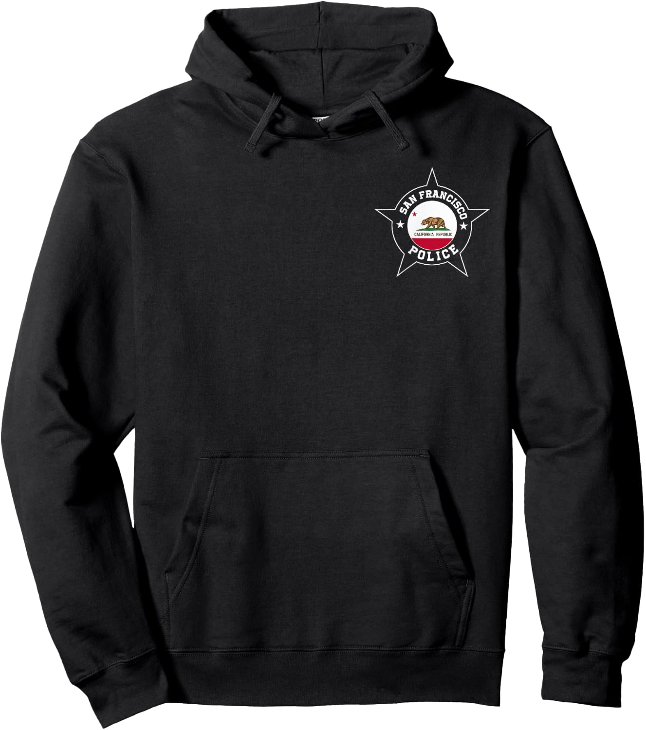 San Francisco Police T Shirt - SFPD Hoodie - Hoodie | Black