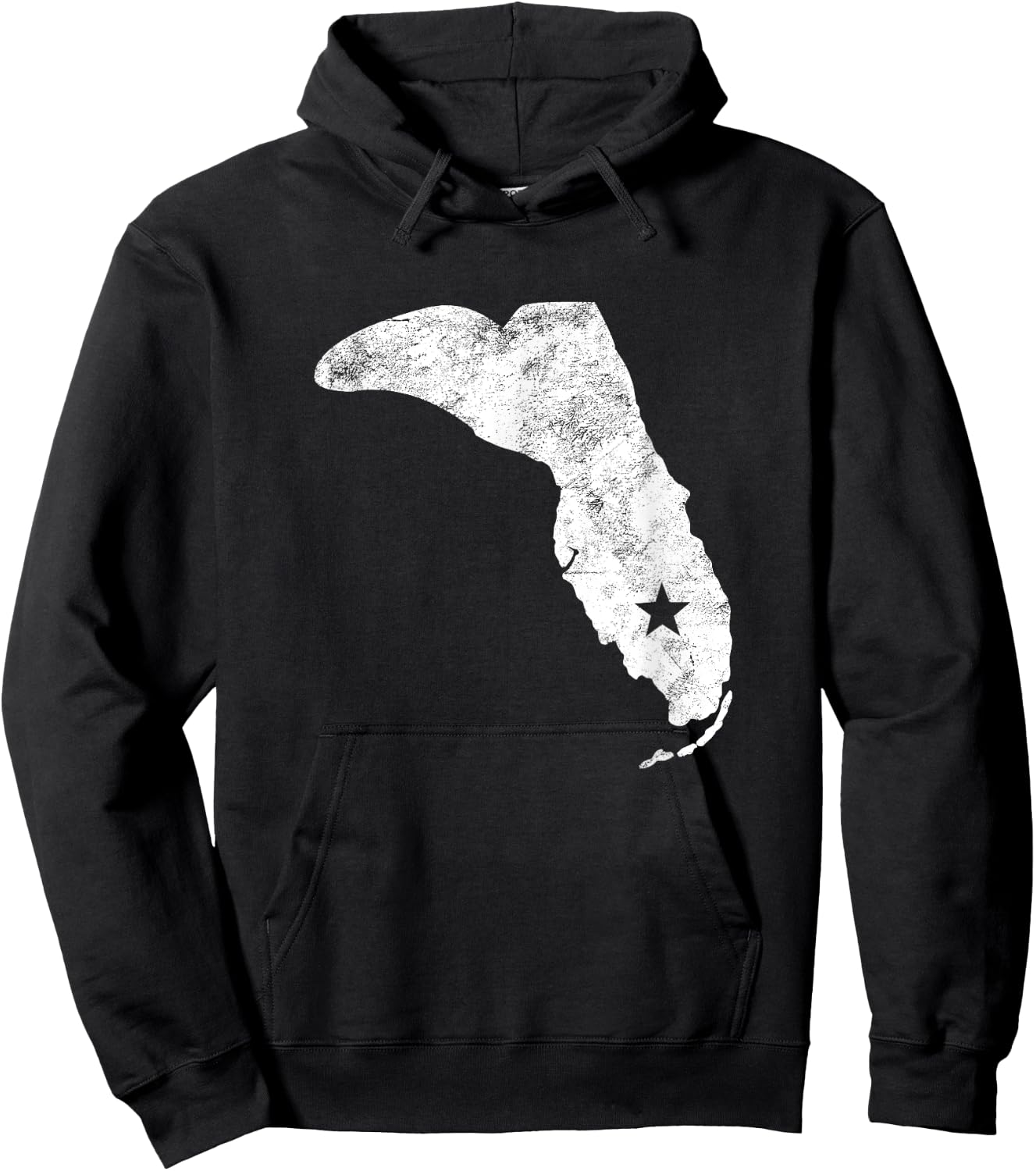 Florida Cowboy Boot Ranch Cowgirl Rodeo Gift Floridian Hoodie - Hoodie | Black