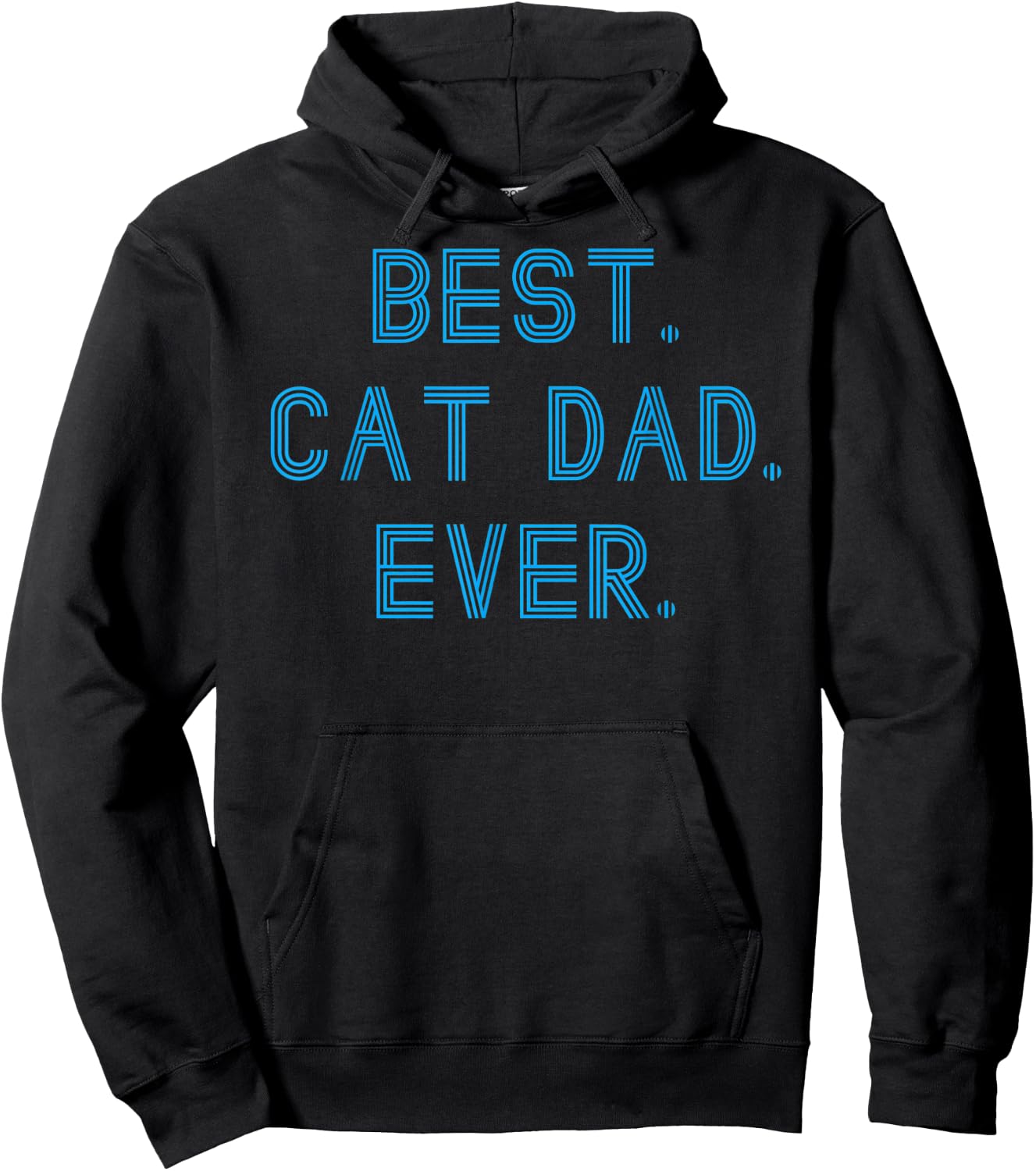 Men's Cat Dad Gift Hoodie - Hoodie | Black