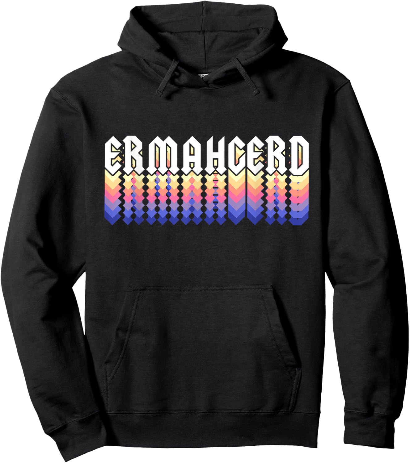 Ermahgerd - Oh My God Meme Hoodie - Hoodie | Black