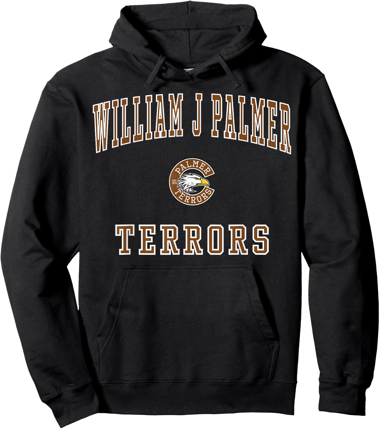 William J. Palmer High School Terrors C1 Hoodie - Hoodie | Black
