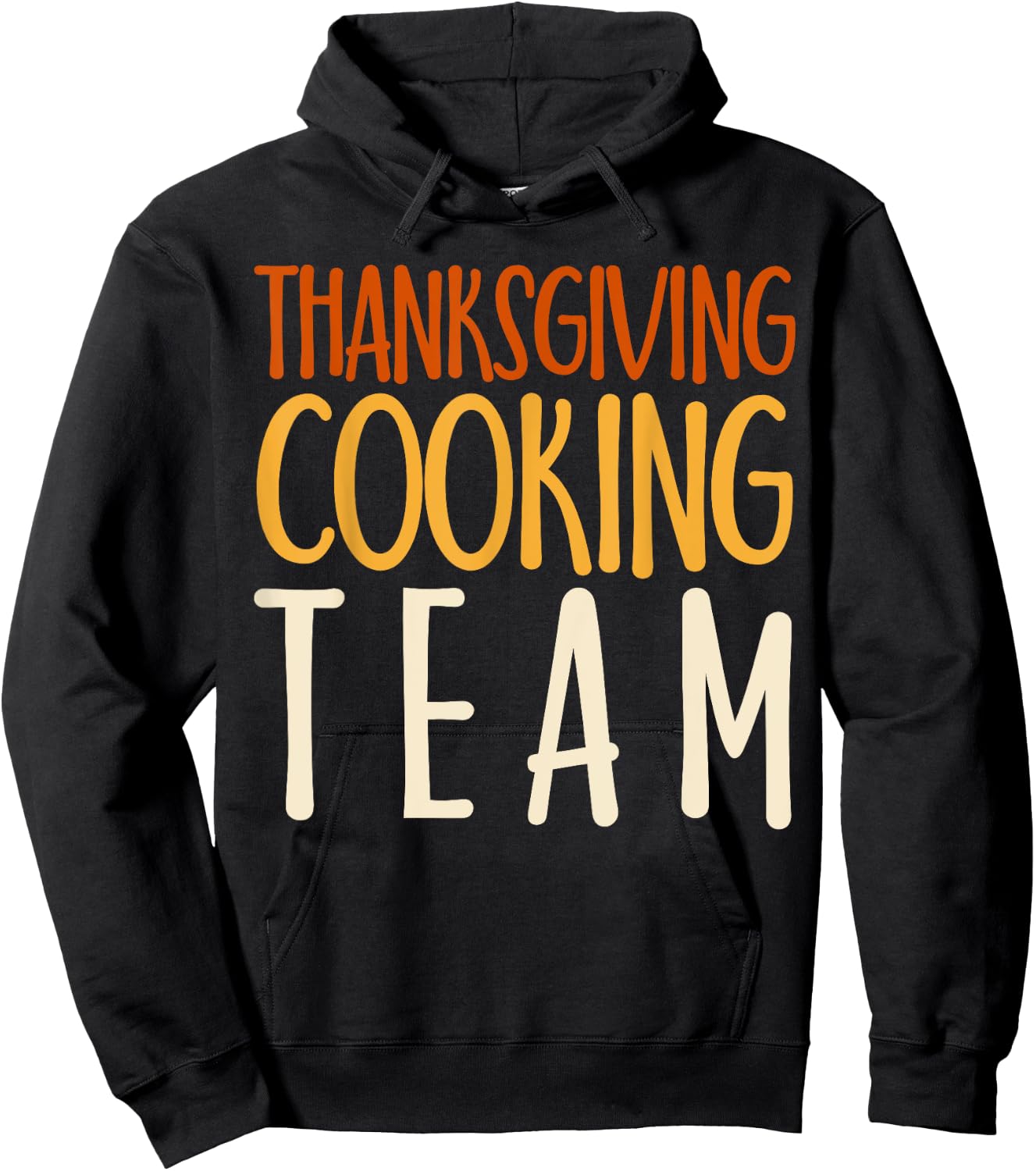 Thanksgiving Dinner Cooking Team Gift Costume Leg Turkey Day Hoodie - Hoodie | Black