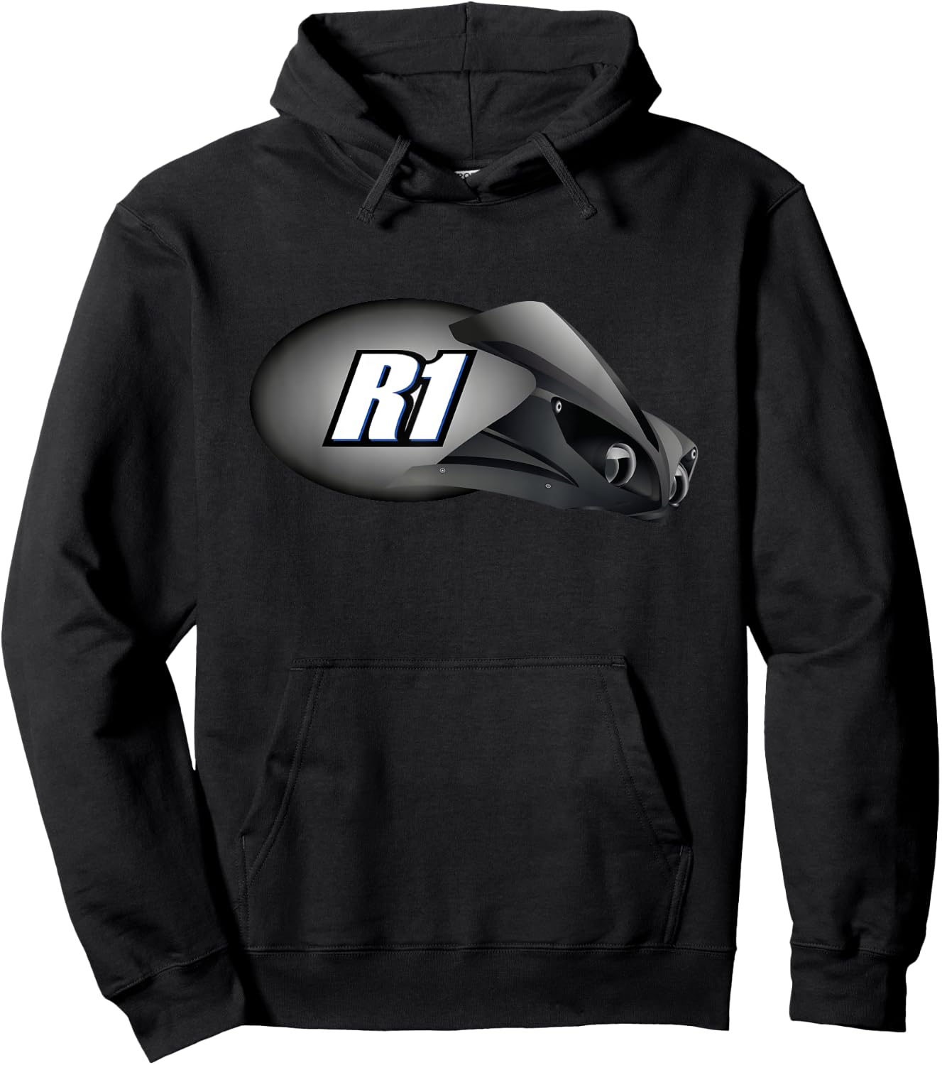 Yamah R1 YFZ Hoodie - Hoodie | Black