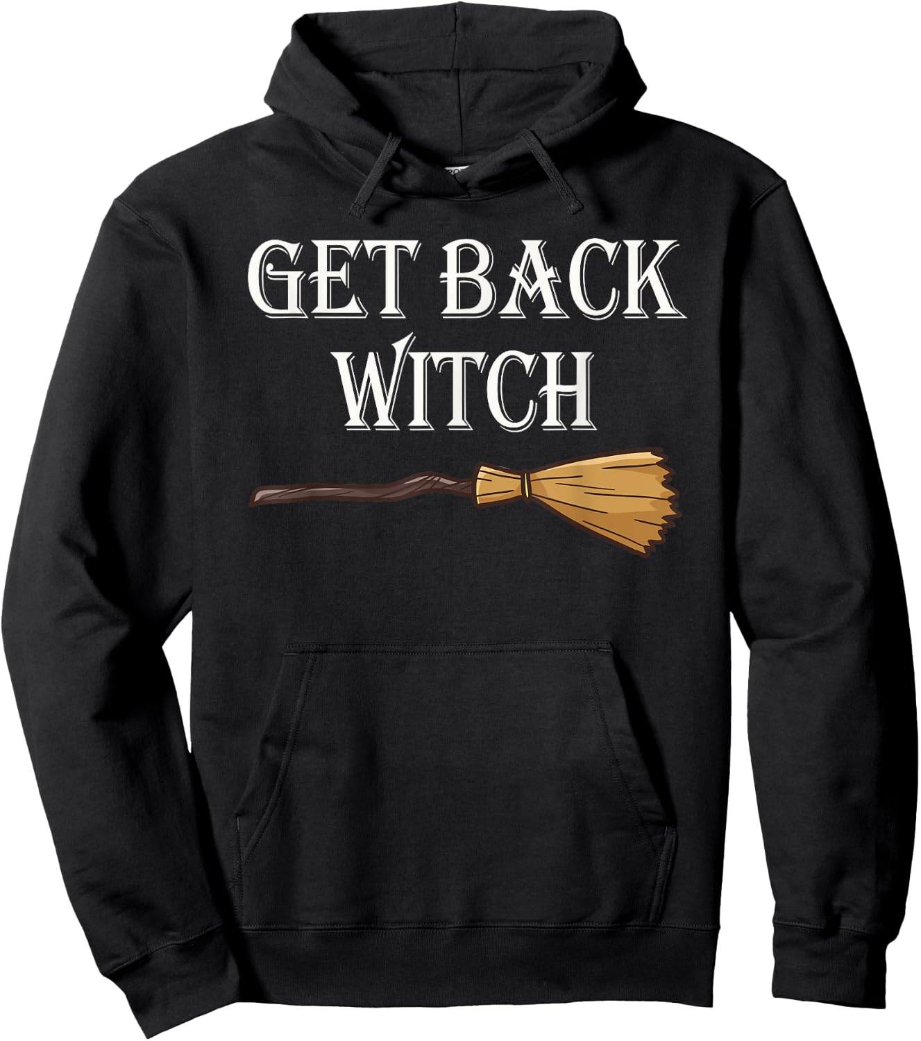 Get Back Witch I'm Not a Witch I'm Your Wife Set Hoodie - Hoodie | Black