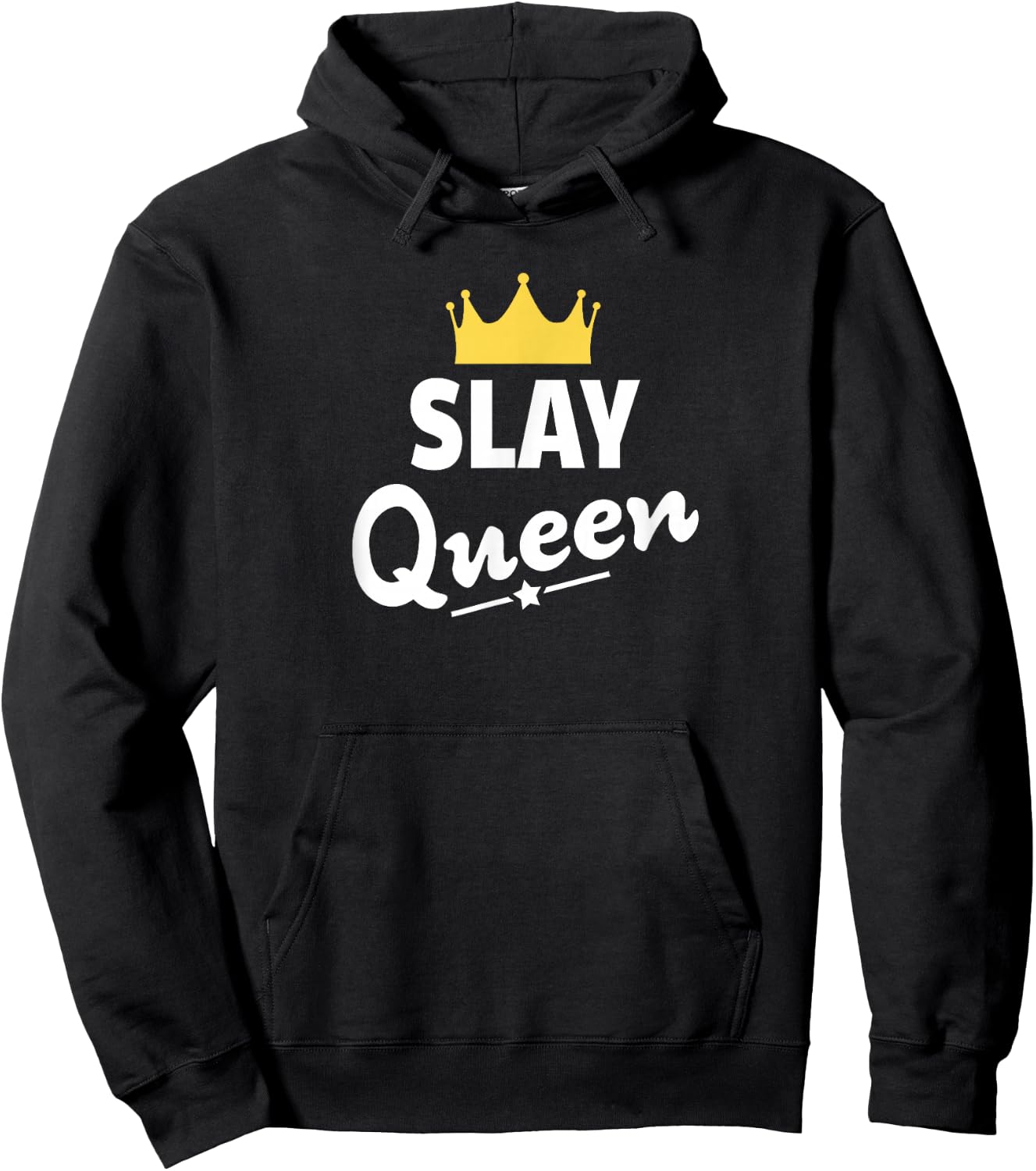 Funny Slay Queen Shirt Hoodie - Hoodie | Black