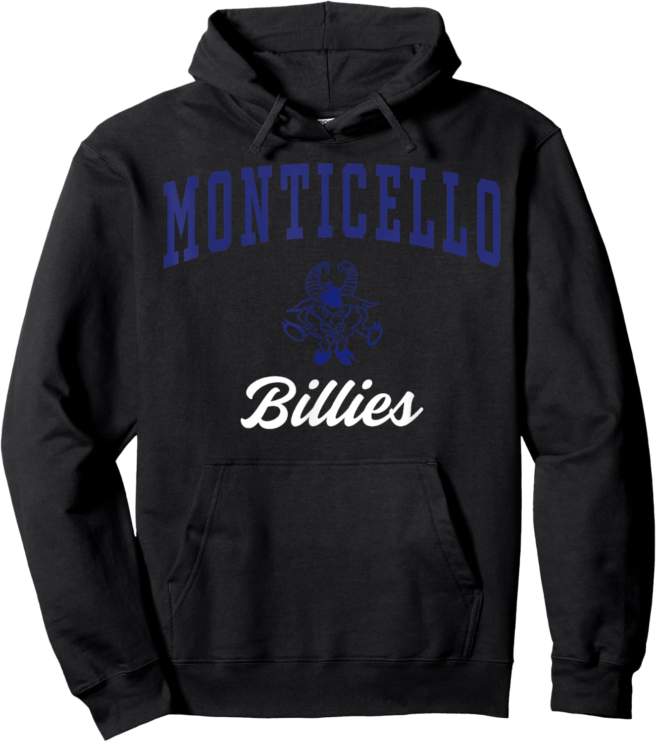 Monticello High School Billies C3 Hoodie - Hoodie | Black