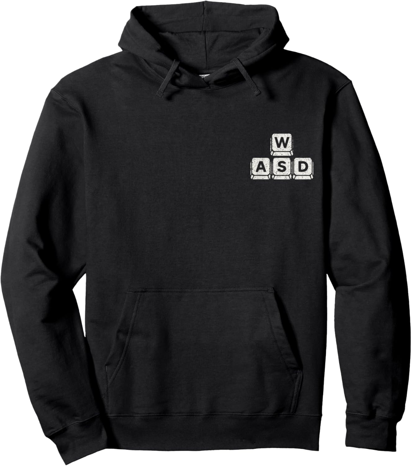 Funny WASD PC Gamer Keyboard Gaming Gift Hoodie - Hoodie | Black