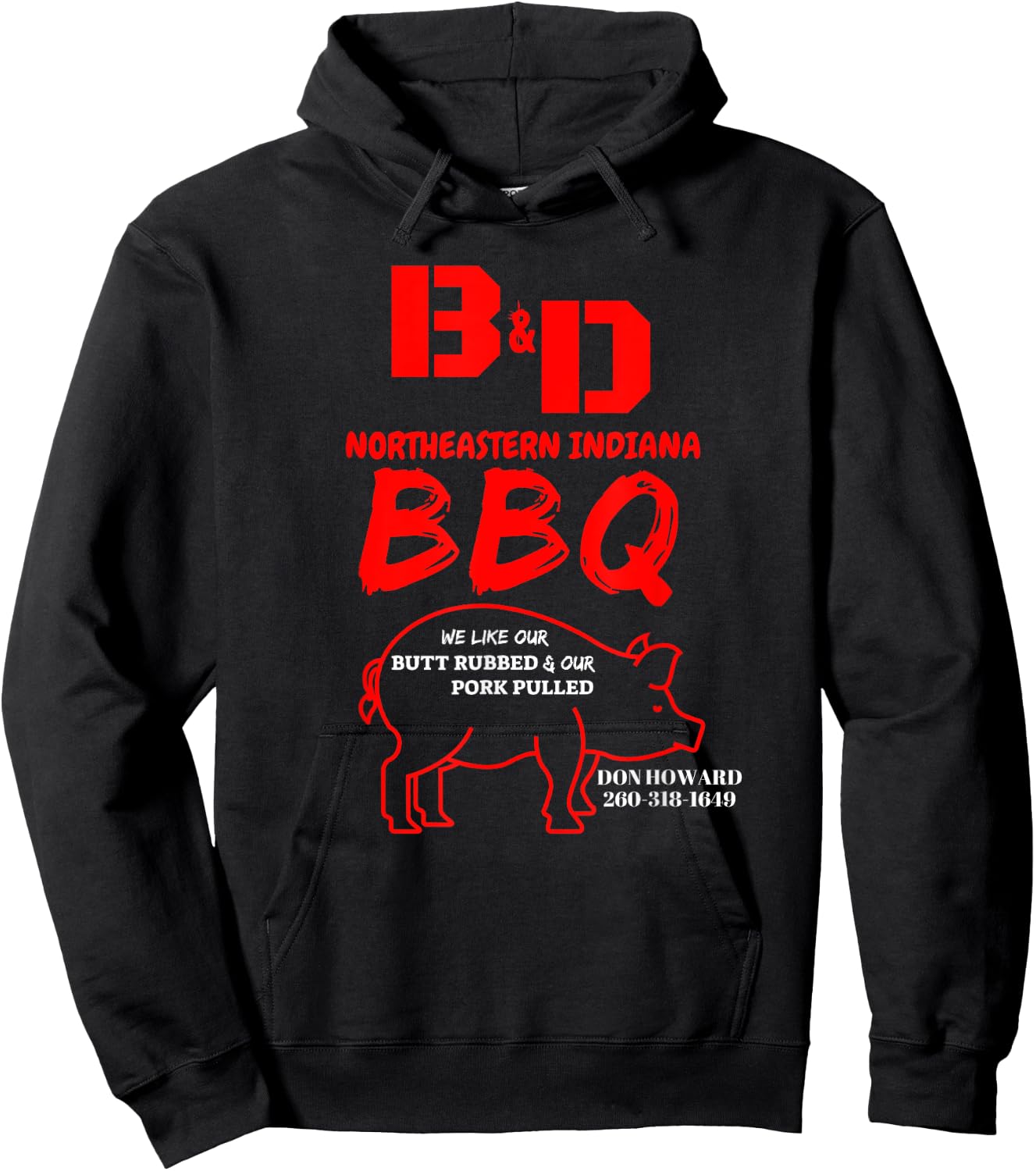 B&D BBQ , Grill Masters for Hire Hoodie - Hoodie | Black