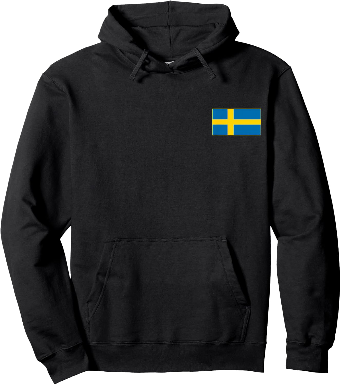 Sweden Flag Sverige Swedish Flags Women Men Hoodie - Hoodie | Black