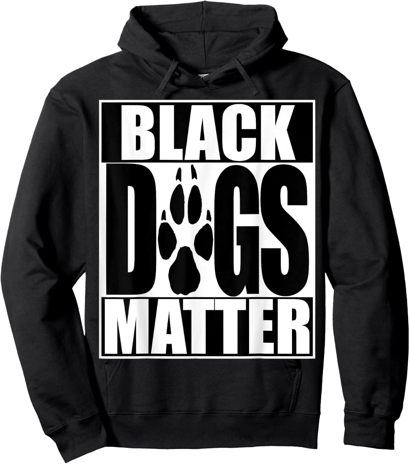 Funny Black Dogs Matter BLM Shirt Hoodie - Hoodie | Black
