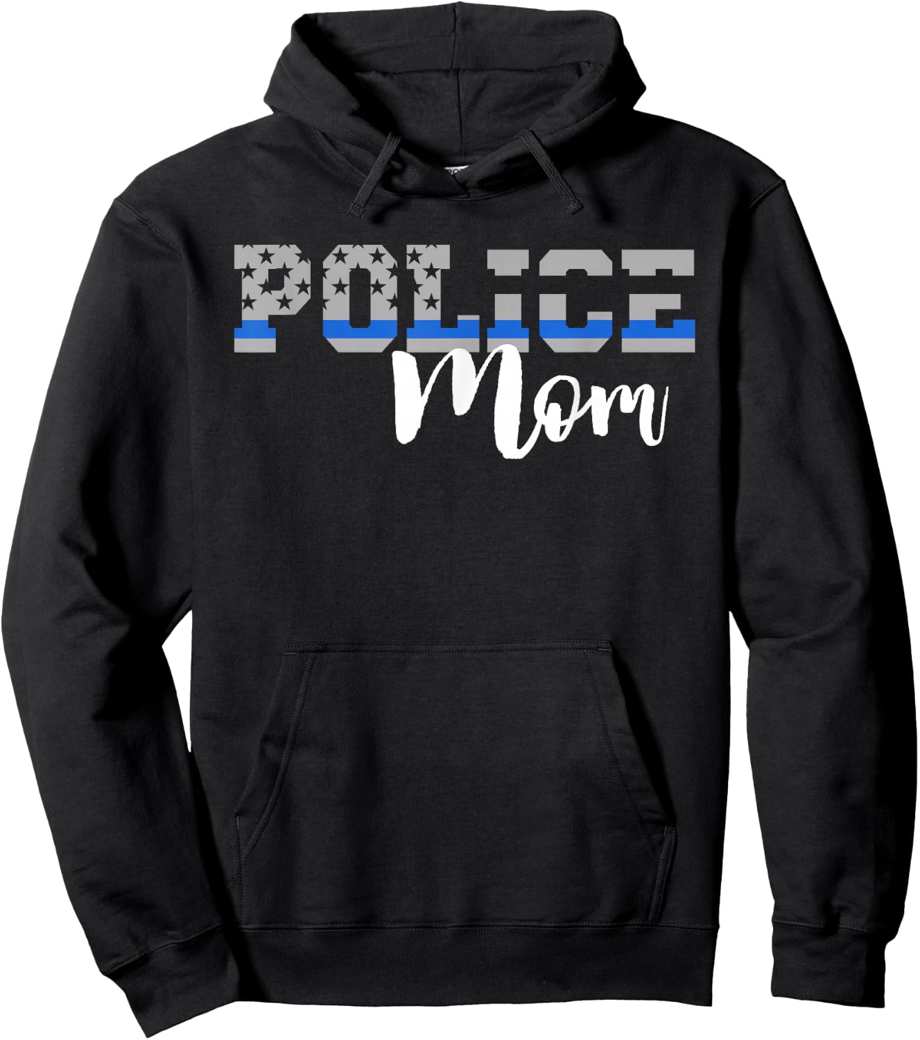 Police Mom Hoodie - Hoodie | Black