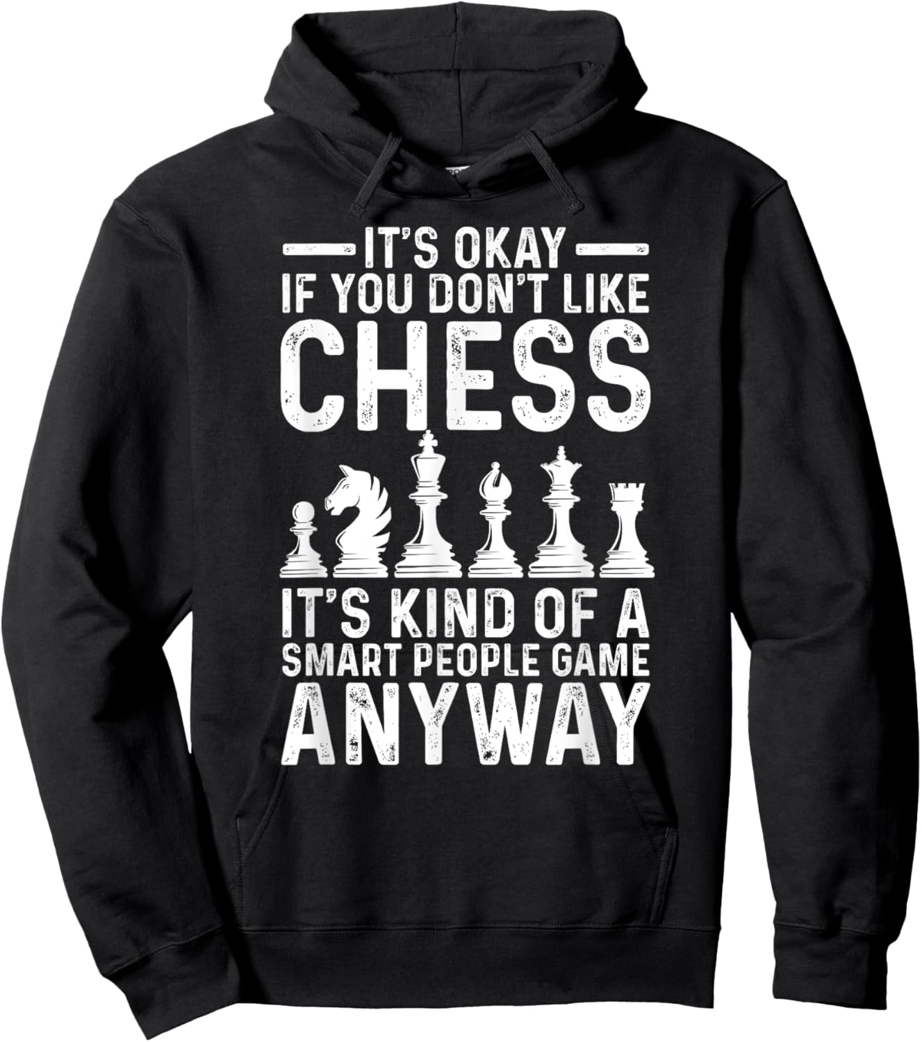 Cool Chess Players Shirt Boys Kids Chess Lover Nerd Hoodie - Hoodie | Black